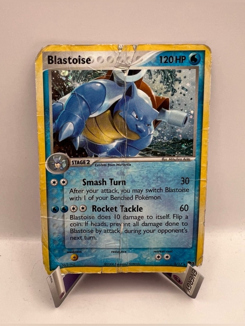 2006 Blastoise 1/17 Holo POP Series 3 HP
